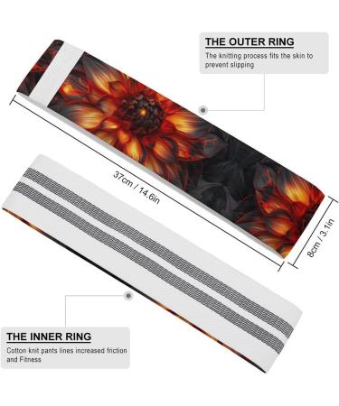 Shop Neon Effect Resistance Bands | Durable Fabric Exercise Bands for Fitness & Leg Workouts - International Shipping Available - Buy Online on GoSupps.com