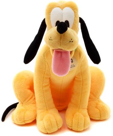 Disney Store Official Pluto Small Soft Toy 25cm - Iconic Cuddly Character with Characterful Expression - Suitable for All Ages - Buy Online on GoSupps.com