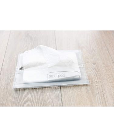 Butipods Reusable Wet Wipe Pouch | Slim Travel Holder for Hand and Face Wipes | Set of 2 (Clear) - Buy Online on GoSupps.com
