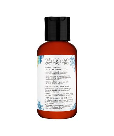 CIBU Nourishing Argan Oil Hair Serum | Anti-Frizz & Heat Protectant | Lightweight 4oz Treatment for Healthy Strong Hair - Buy Online on GoSupps.com