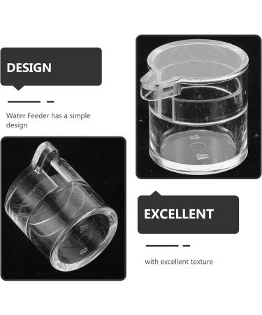 PATKAW Pet Water Feeder Ants Waterer for Garden Ants Feed Bowl Ants Drinking Container Ants Water Feeder Ants Waterer Cup Insect Water Bowl Clear Ants Feeder Mini Drinking Cup Acrylic - Buy Online on GoSupps.com