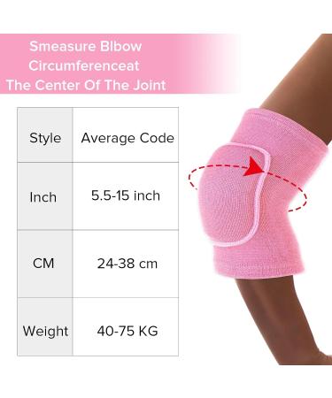 Buy WLLHYF Elbow Pads - Thick Sponge Padding & Breathable Support for Kids Teens & Adults - Ideal for Fitness & Tendonitis Relief - Buy Online on GoSupps.com
