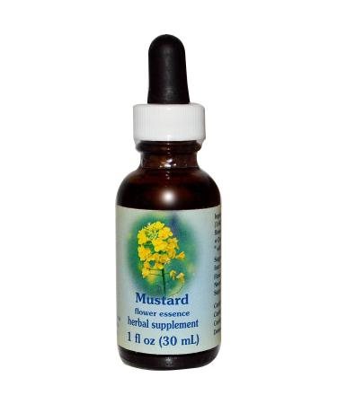 Flower Essence Services Mustard Dropper Herbal Supplements 1 Ounce