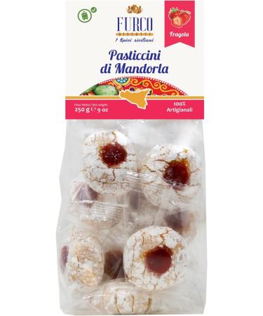 Furco Biscotti Artisan Italian Almond Biscuits 250g (Green Cherry) - Italian Biscuits - Buy Online on GoSupps.com