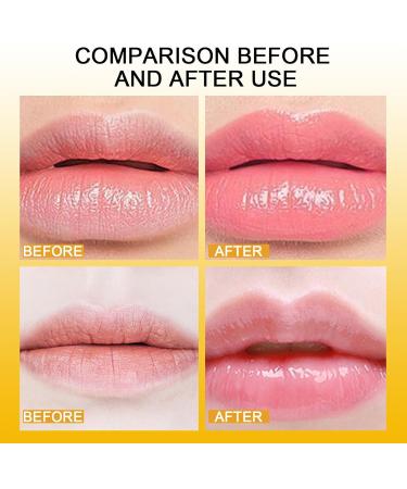 Natural Honey Peach Lip Peeling - Moisturizing & Brightening Lip Care (2 Pack) | Anti-Crack Lip Treatment - Buy Online on GoSupps.com