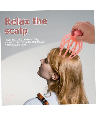 Buy TOVINANNA Head Massager - 2 STK Stainless Steel Headgear & Octopus Back Scratch Massage Device - International Shipping Available - Buy Online on GoSupps.com