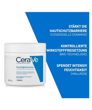 Cerave Moisturizer for Body & Face | Hyaluronic Acid & Ceramides | 2x454g | Ideal for Dry to Very Dry Skin | International Shipping - Buy Online on GoSupps.com