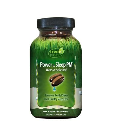 Irwin Naturals Power to Sleep PM 60 Liquid Soft-Gels