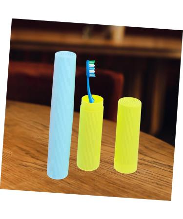 Solustre Portable Toothpaste & Utensil Carrier - Travel Storage Box for Toothbrushes & Cutlery - Ideal Travel Companion - Buy Online on GoSupps.com