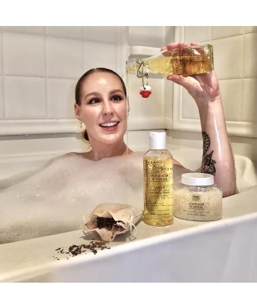 Dead Sea Mineral Vanilla & White Rose Spa Gift Basket - Natural Organic Pampering Relaxation Set for Her and Him - Holiday Lotion Gift - Buy Online on GoSupps.com