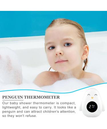 Buy Bathecromometer Baby Digital Bath Thermometer with LED Touchscreen - Penguin Design for Safe Water Temperature Measurement & Fun Bathing | Ideal for Children & Babies - Buy Online on GoSupps.com