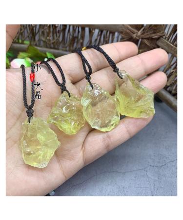 Natural Crystal Rough Natural Crystal Rough Natural Citrine Stone Pendant Yellow Quartz Crystal Rough Bulk Gemstone Natural Stones and Minerals Gifts