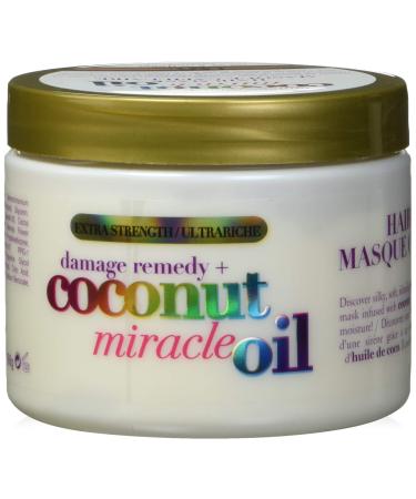OGX Coconut Miracle Oil Hair Mask for Damaged Hair Extra Strength 168 g