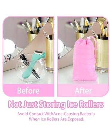 Protective Cover for Ice Rollers - Durable Hot Mess Ice Roller Cover with Drawstring | Easy-to-Clean Safe Storage & Travel Solution - Buy Online on GoSupps.com