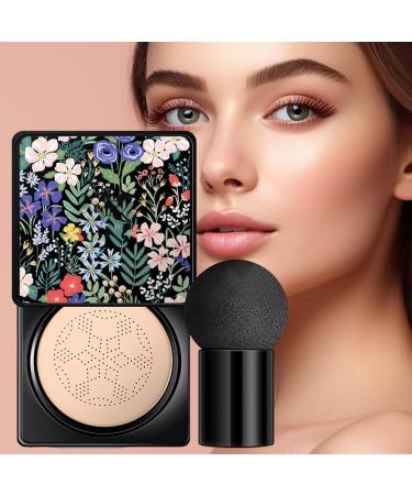  Whnbuij Cushion foundation air cushion BB cream mushroom head natural BB cream long-lasting makeup corrector | Breathable beauty cream foundation liquid makeup cushion for - Buy Online on GoSupps.com