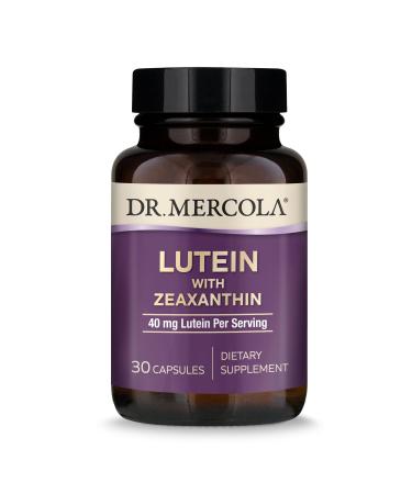 Dr. Mercola Lutein with Zeaxanthin 40 mg 30 Capsules