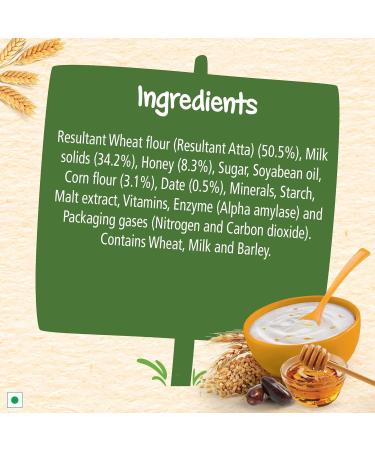Generic Baby Cereal with Milk Wheat Honey Dates From 10 to 24 Months 300g - Buy Online on GoSupps.com