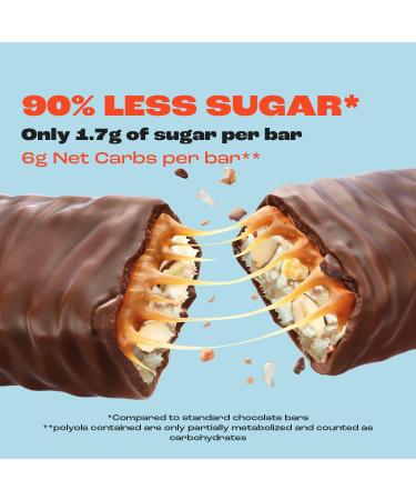Ahead ACHIEVE Keto Chocolate Bars 18x35g Coconut Almond | Low Carb, Sugar Free, 100% Natural with MCT-Fats | Keto & Healthy Snacks 18 Count - Buy Online on GoSupps.com