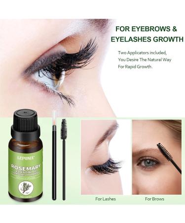 Pure Rosemary Oil for Hair Growth - 2 Pack with Scalp Massage Brush | Enhance Hair Health for Men & Women - Buy Online on GoSupps.com