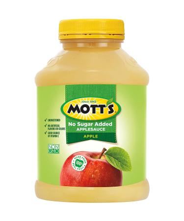 Mott's No Sugar Added Applesauce - 46 oz Jar - Buy Online on GoSupps.com