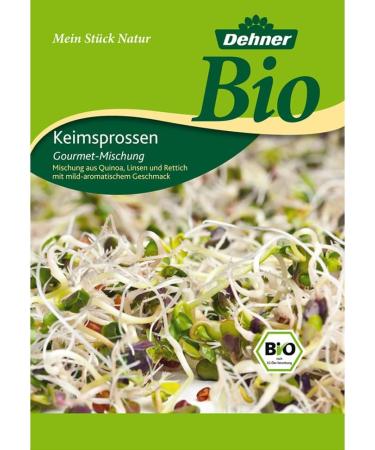 Dehner Bio Graines germ es Je 2 x 4 vari t s de Fitness de Gourmet pikant Ar me Table M lange et Bien- tre - Buy Online on GoSupps.com