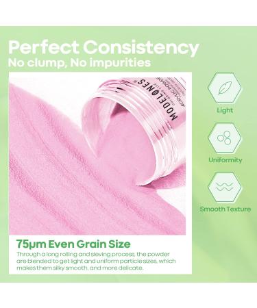 Modelones 24 Colors Acrylic Nail Powder Set - Summer Series for 3D Carving & Nail Extension - French Nail Gift for Women - Buy Online on GoSupps.com