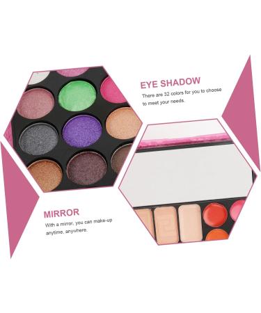 Mipcase Eye Shadow Palettes 1pcs 32 Makeup Palette Eyeshadow Powder Eyeshadow Matt Eyeshadow Palette Purse Diamond 1 count (Pack of 1) Pink - Buy Online on GoSupps.com