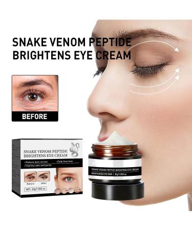 Snake Venom Firming Eye Cream - Anti Aging, Fades Dark Circles & Wrinkles, Hydrating Moisturizing Formula - 2PC Set - Buy Online on GoSupps.com