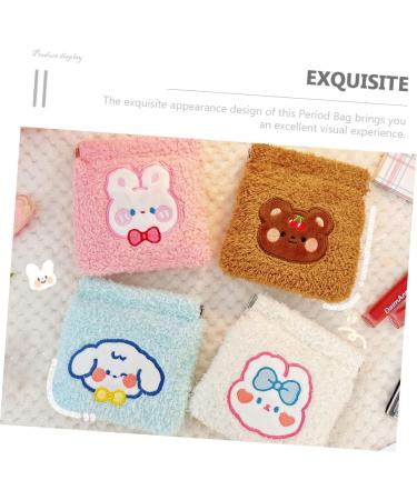 Shop Gleavi 16 STK Aunts Towel Storage Bag - Plush Munich Pockets for Women's Hygiene Products Tampons Pads & Cosmetics - Ideal Travel Handbag - Buy Online on GoSupps.com