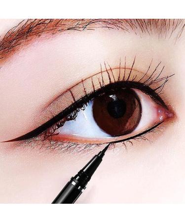 Lbaby Ink Black Liquid Eyeliner Pen - Waterproof, Smudge-Proof, Long-Lasting - Fine Tip Felt Liner for Ultra Precise Application - Buy Online on GoSupps.com