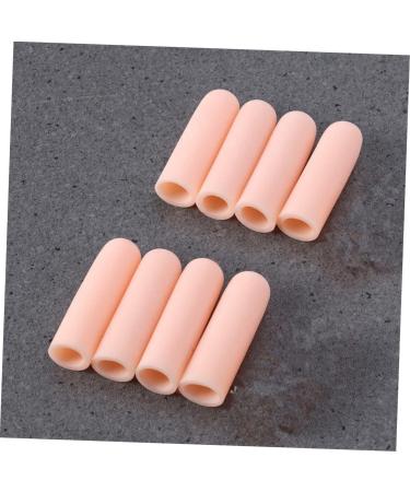 8 Pcs Thin Silicone Toe Protectors Set - Thumb & Toe Covers for Pain Relief - Protective Toe Sleeves Caps for Comfort (Thin Section C01) - Buy Online on GoSupps.com