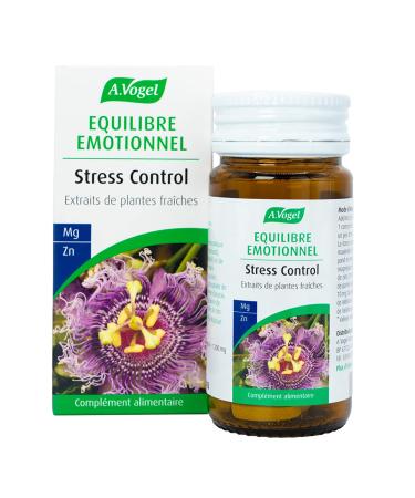 A.VOGEL - Stress control dietary supplement - Promotes healthy sleep and mental balance - Reduces anxiety - Enriched with magnesium and zinc - 100% organic passionflower extract - 30 tablets