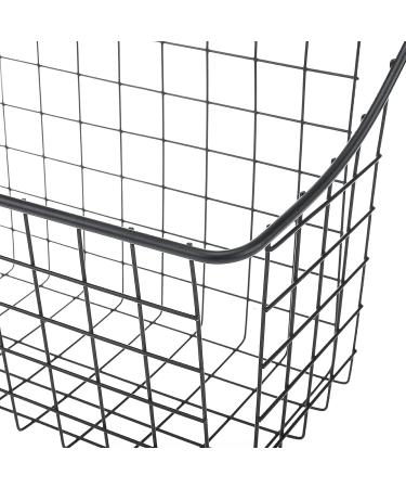 TSCTBA XMSound 2 Pack Grid Storage Baskets with Hooks - Over Cabinet Door Organizer for Kitchen & Bathroom - Buy Online on GoSupps.com