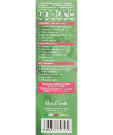  Ren e Blanche Permanent Natural Hair Colour Green No. 538 Chocolate - Buy Online on GoSupps.com