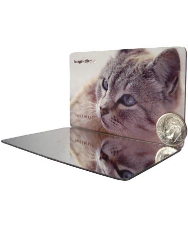 Shatterproof Flexible Credit Card Mirror - SOS Morse Code - Buy Online on GoSupps.com