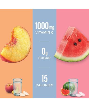 Organika Instant C D Zinc Effervescent Tablets - Watermelon Flavour- Immune Support- Single Tube x 10 Tablets - Buy Online on GoSupps.com