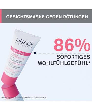 Urian Ros liane Anti-Redding Face Mask 40ml | Soothes Sensitive Skin Ginseng Infused Creamy Moisturizing Formula Long-Lasting Comfort Floral Fragrance - International Shipping Available - Buy Online on GoSupps.com