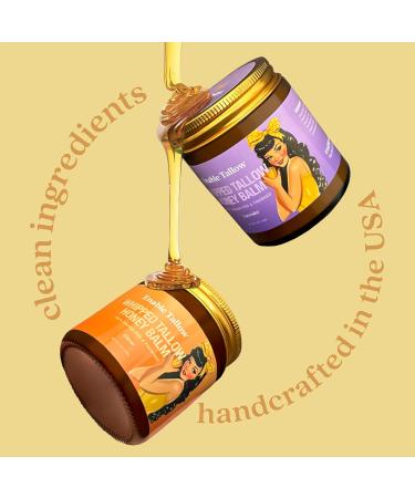 Enable Tallow Face & Body Cream Whipped Beef Tallow & Manuka Honey Balm for Dry Skin Eczema & Sensitive Skin Natural Moisturizer Citrus Scent 4oz - Buy Online on GoSupps.com