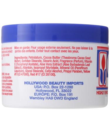 Hollywood Beauty Cocoa Butter Skin Creme with Vitamin E - Soothes & Smoothes Dry Skin, Blemishes & Stretch Marks - Buy Online on GoSupps.com