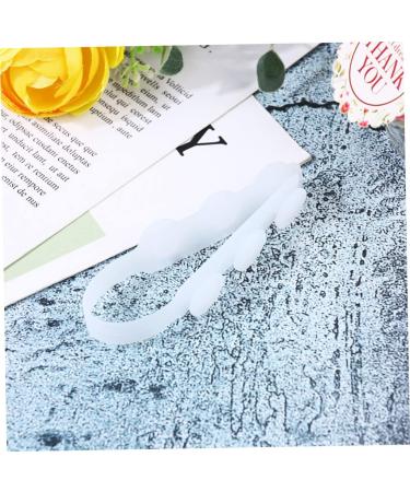 Minkissy 8st Mask Extension Hooks | Anti-Strangulation Face Mask Adapters | White Headband Connectors for Hearing Protection - 15.8x1.5cm - Buy Online on GoSupps.com