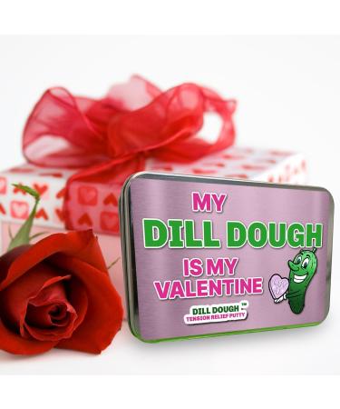 Valentine's Dill Dough - Playful Edible Gift for Her or Him Heart-Shaped Unique Present Delicious Fun for Romantic Occasions & Special Celebrations - Buy Online on GoSupps.com