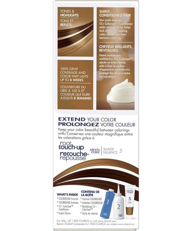 Clairol Nice'n Easy Liquid Permanent Hair Dye 5/118 Natural Medium Brown Hair Color 1 Count 5/118 Natural Medium Brown 1 count (Pack of 1) - Buy Online on GoSupps.com