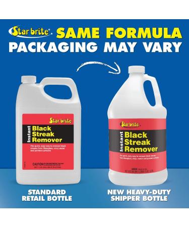 Buy Star brite Instant Black Streak Remover - 128 Oz Gallon for Grease & Stain Removal on Fiberglass Vinyl Metal & More - Fast International Shipping - Buy Online on GoSupps.com