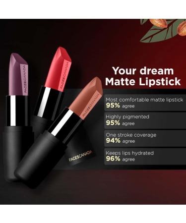 Weightless Matte Lipstick - Fuschia Wave 02 | Highly Pigmented Pink Lip Color | Smooth Glide | Moisturizing & Hydrating Formula with Vitamin E & Oils | 4.5g - Buy Online on GoSupps.com