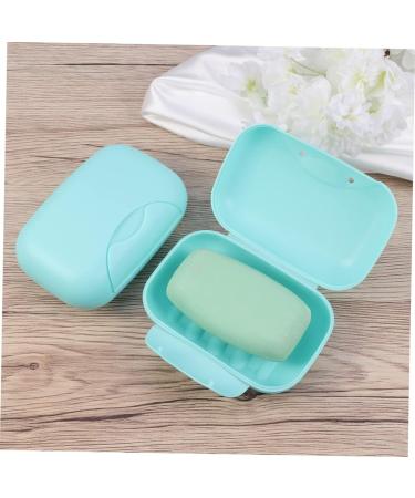 Ciieeo 6 Pcs Soap Dish Soap Holder Soap Case Black Square Soap Case Drain Soap Case for Shower Kitchen Soap Portable Soap Rack Soap Case Metal Soap Basket Travel Take a Bath Soap Box - Buy Online on GoSupps.com