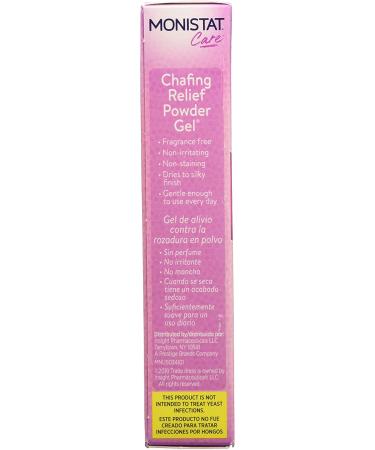 Monistat Chafing Relief Powder Gel 1.5 oz - Pack of 4 | Skin Protectant for Chafing and Irritation - Buy Online on GoSupps.com