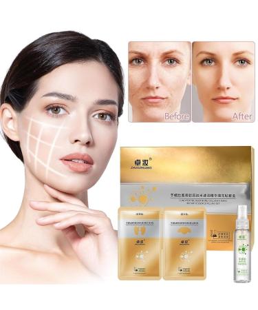 Spiral Peptide Deer Bone Collagen Essence Kit - Youthful Skin & Face Patch | International Shipping - Buy Online on GoSupps.com