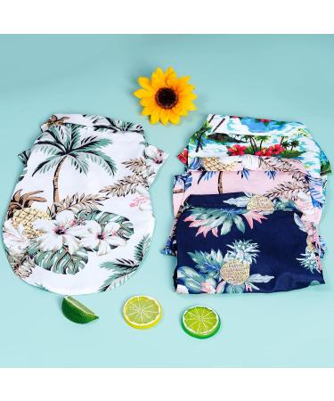 Topbuti 4-Piece Hawaiian Dog & Cat Shirt Set | Summer Beach Apparel for Extra Small Pets (Medium) - Buy Online on GoSupps.com