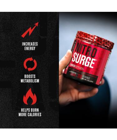 Jacked Factory Nitrosurge Pre-Workout in Grape & Fruit Punch Nitrosurge Shred Thermogenic Pre-Workout for Men & Women - Buy Online on GoSupps.com