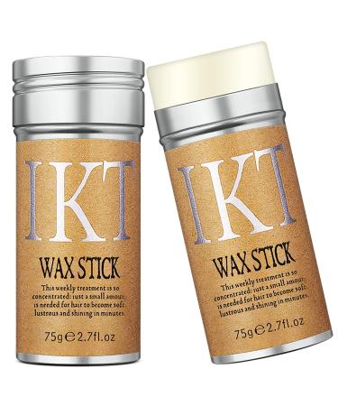 Hair Wax Stick, 2 PCS - Slick Stick for Hair Non-greasy Styling Hair Pomade Stick for Flyaways Edge Frizz Hair with Floral Scent, 2.7 Oz 2.7 Fl Oz (Pack of 2) - Buy Online on GoSupps.com